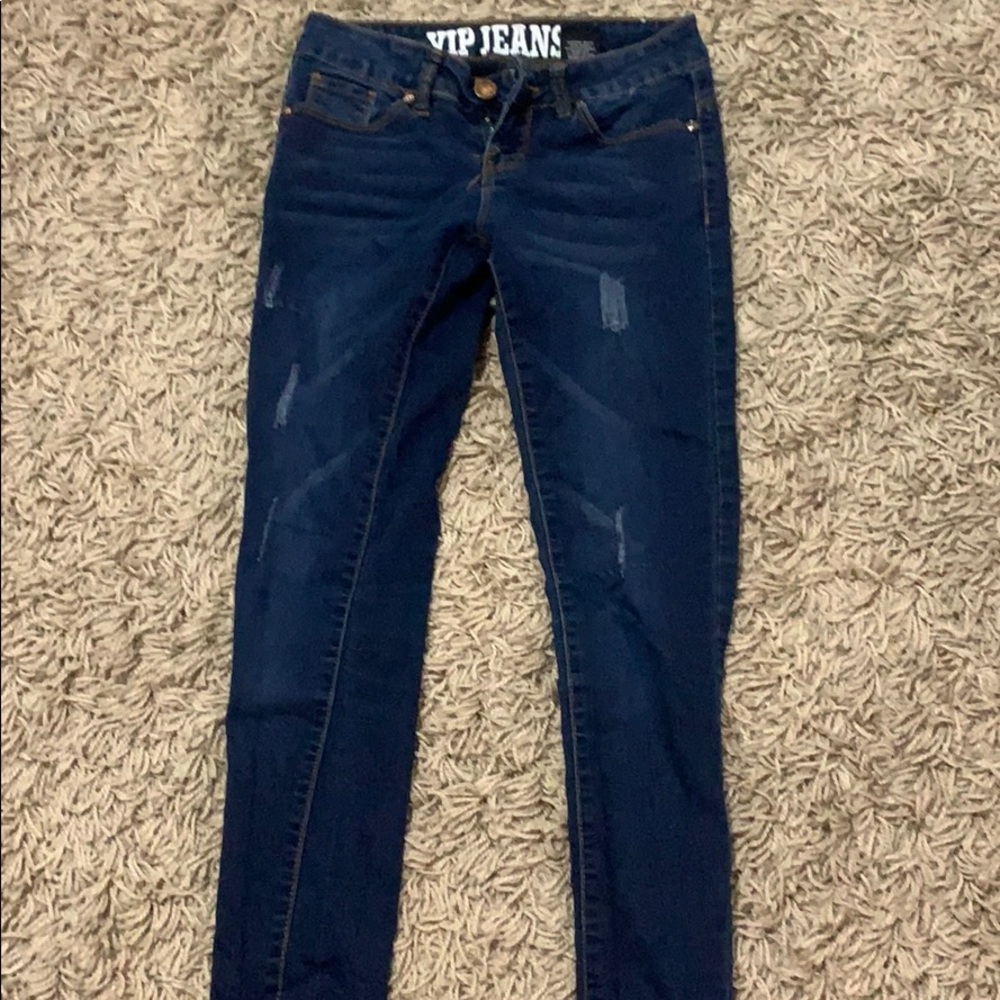 Stretchy skinny jeans